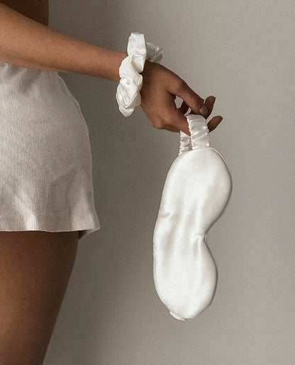 Masque de sommeil en soie