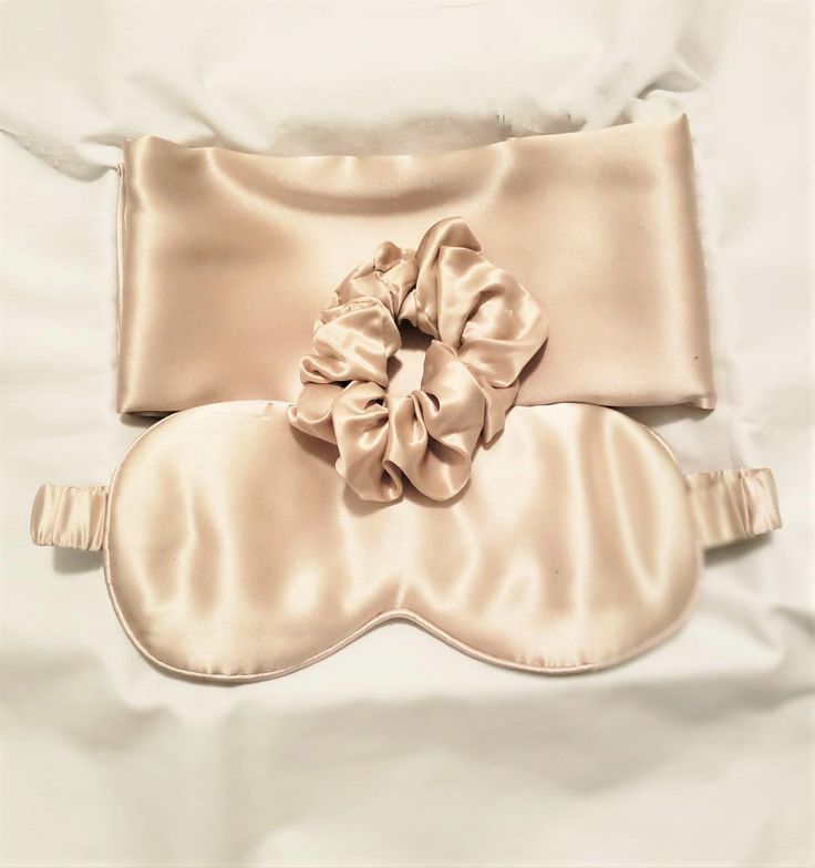 Masque de sommeil en soie