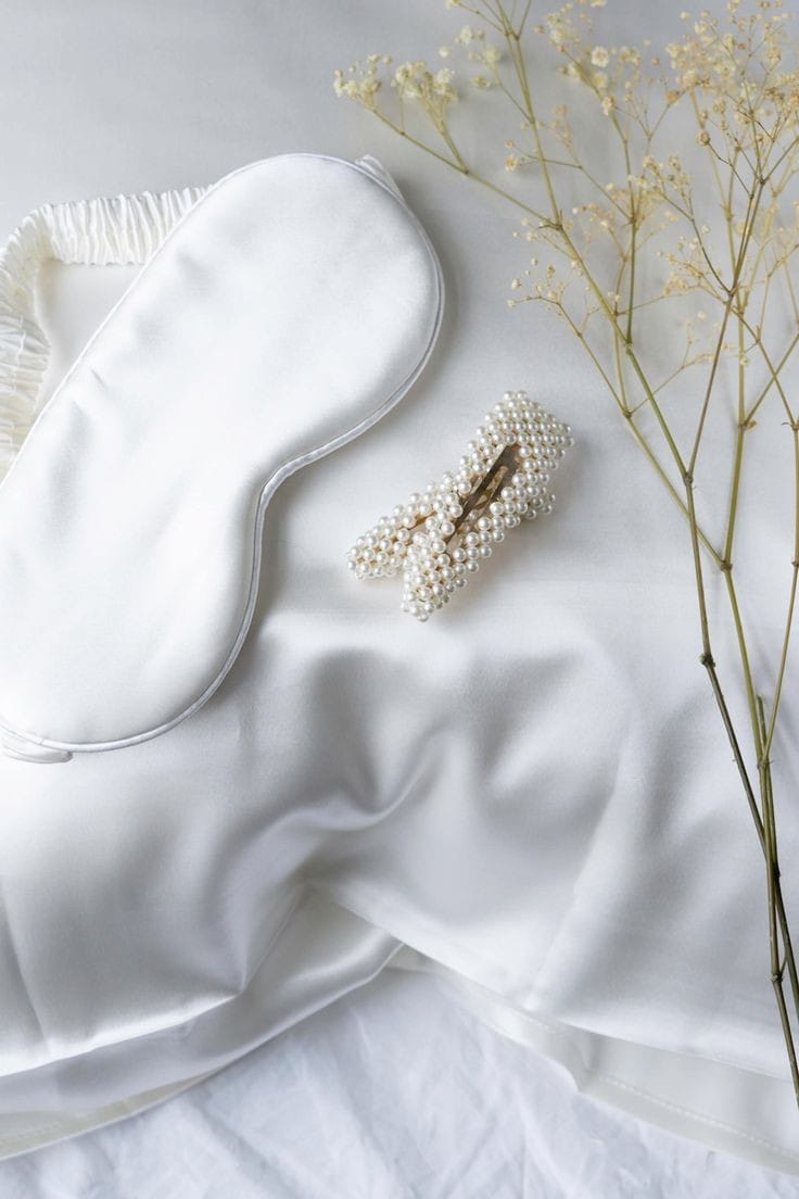 Masque de sommeil en soie